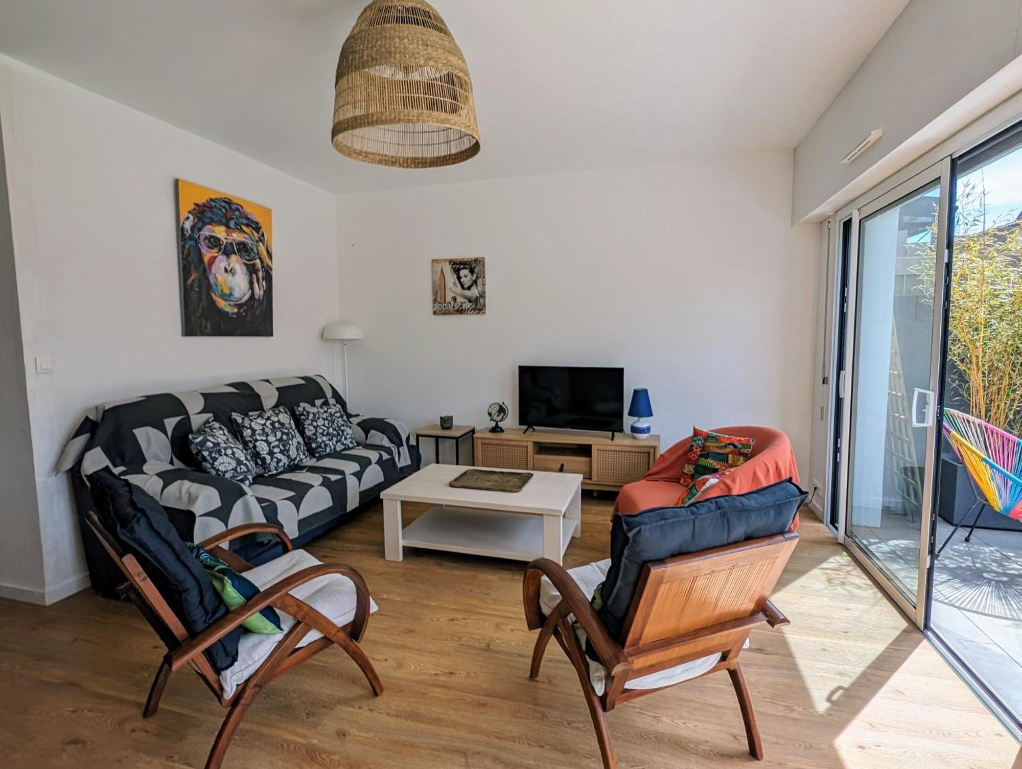 Maison Spacieuse Avec Jardin Proche Plage & Centre ポルニック エクステリア 写真
