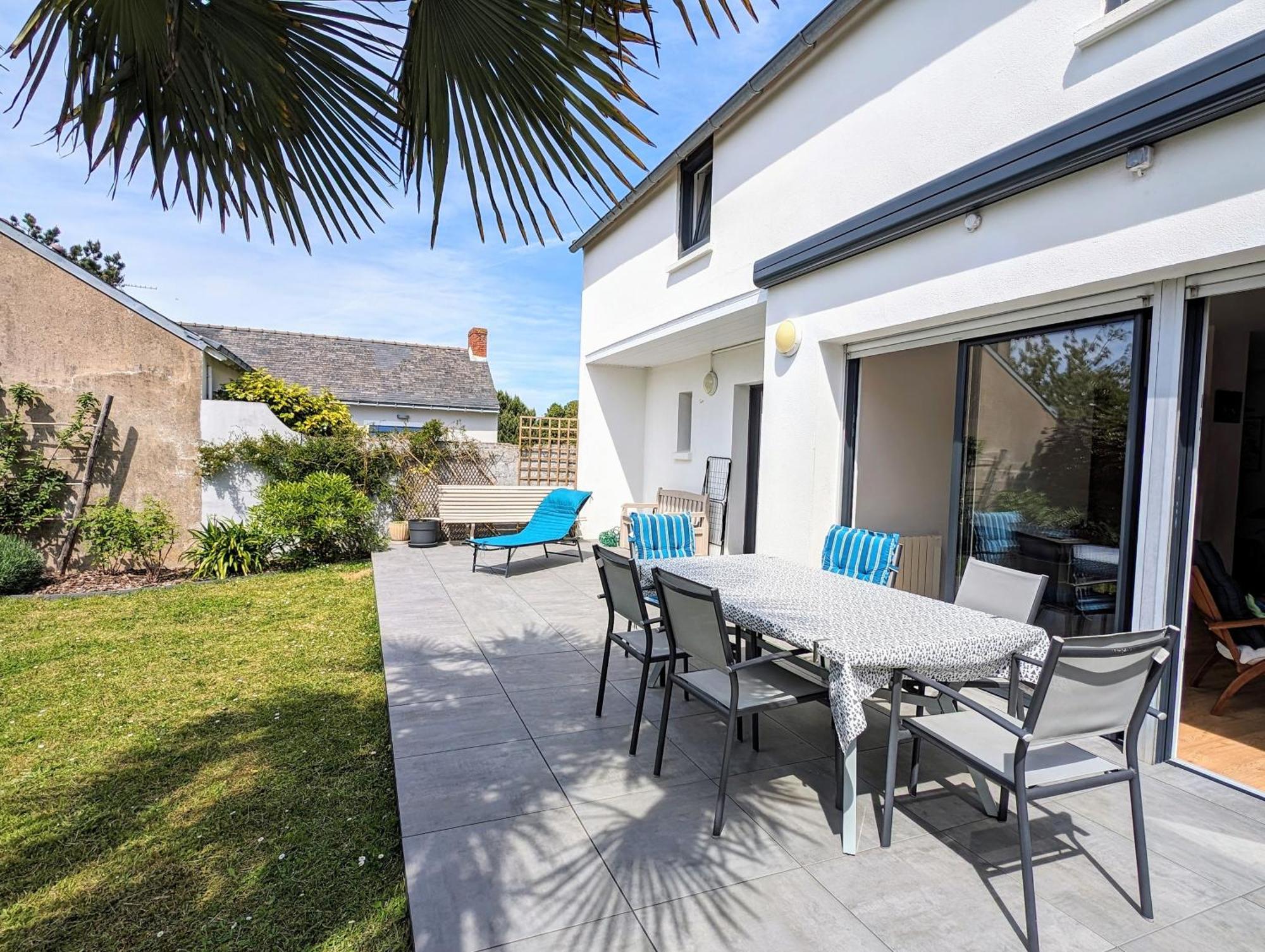 Maison Spacieuse Avec Jardin Proche Plage & Centre ポルニック エクステリア 写真